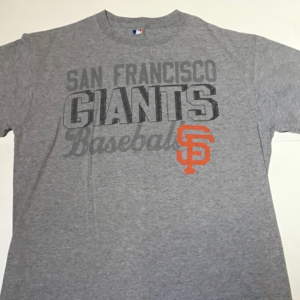 Men's San Francisco Giants Gray T-Shirt, Large